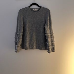 Vineyard Vines Fringe Sweater, size: M